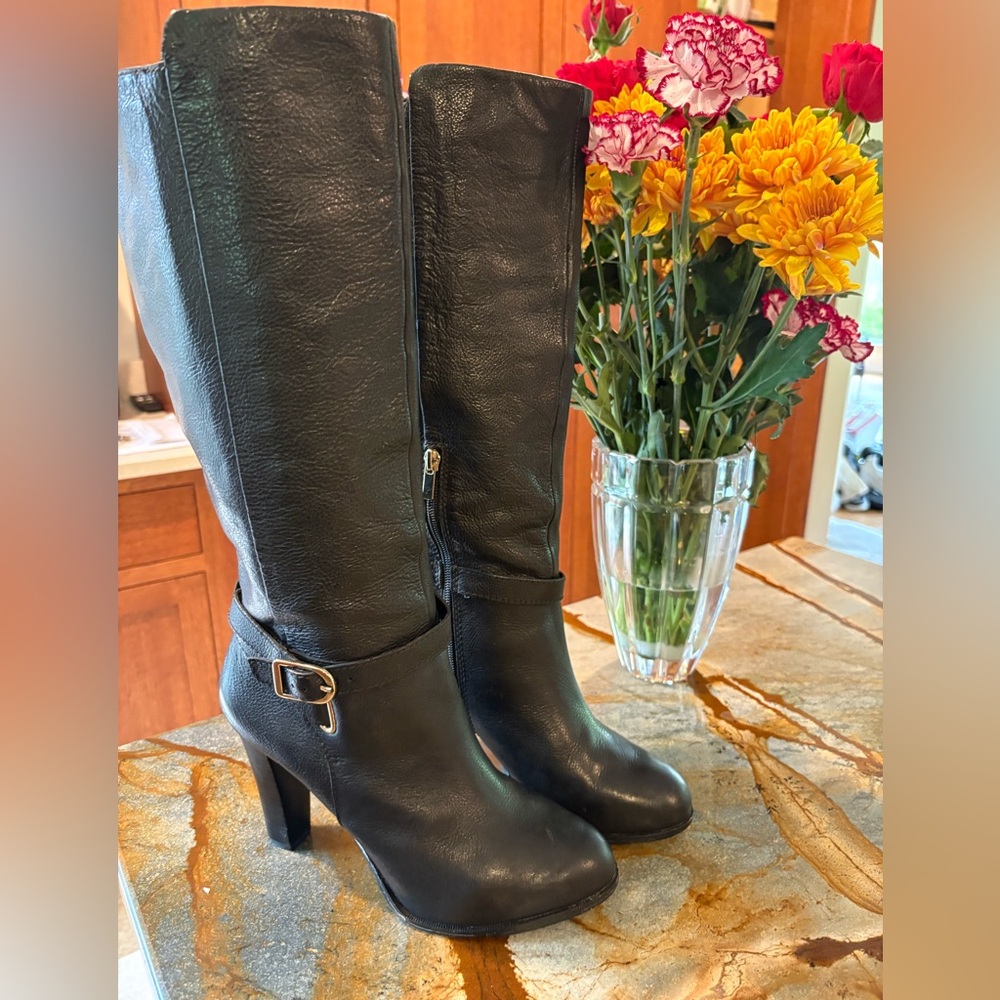 Banana Republic Black Leather Boots